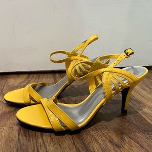 Yellow heels